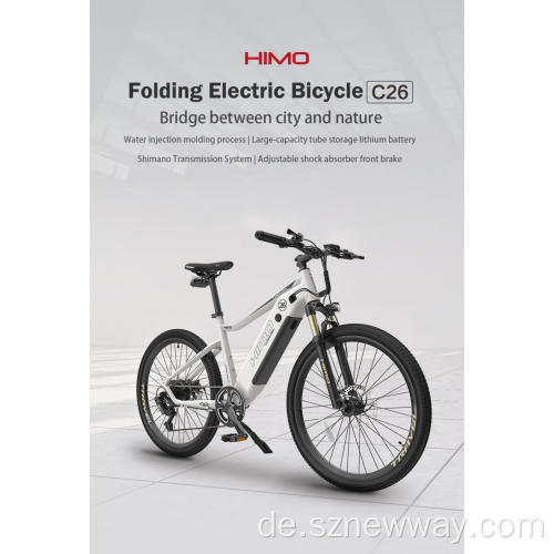 HIMO C26 Elektrisches Fahrrad Falten Elektrisches Fahrrad